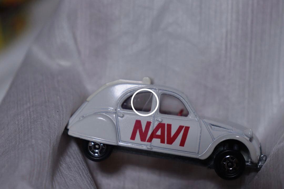 日本製　トミカ　外国車シリーズ　シトロエン　2CV NAVI F39