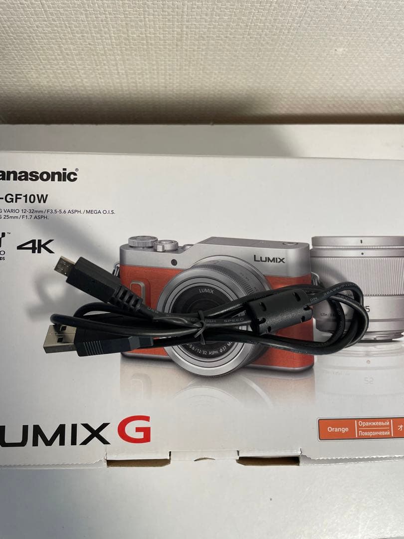 Panasonic DC−GF10 DC-GF10W-K オレンジ