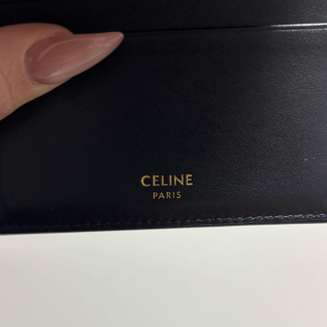 CELINE スキル トリフォールドウォレット 16 セー