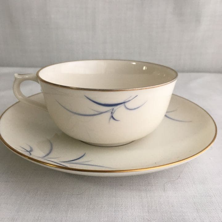 実家整理 昭和レトロ ノリタケ 紅茶カップソーサー6客組