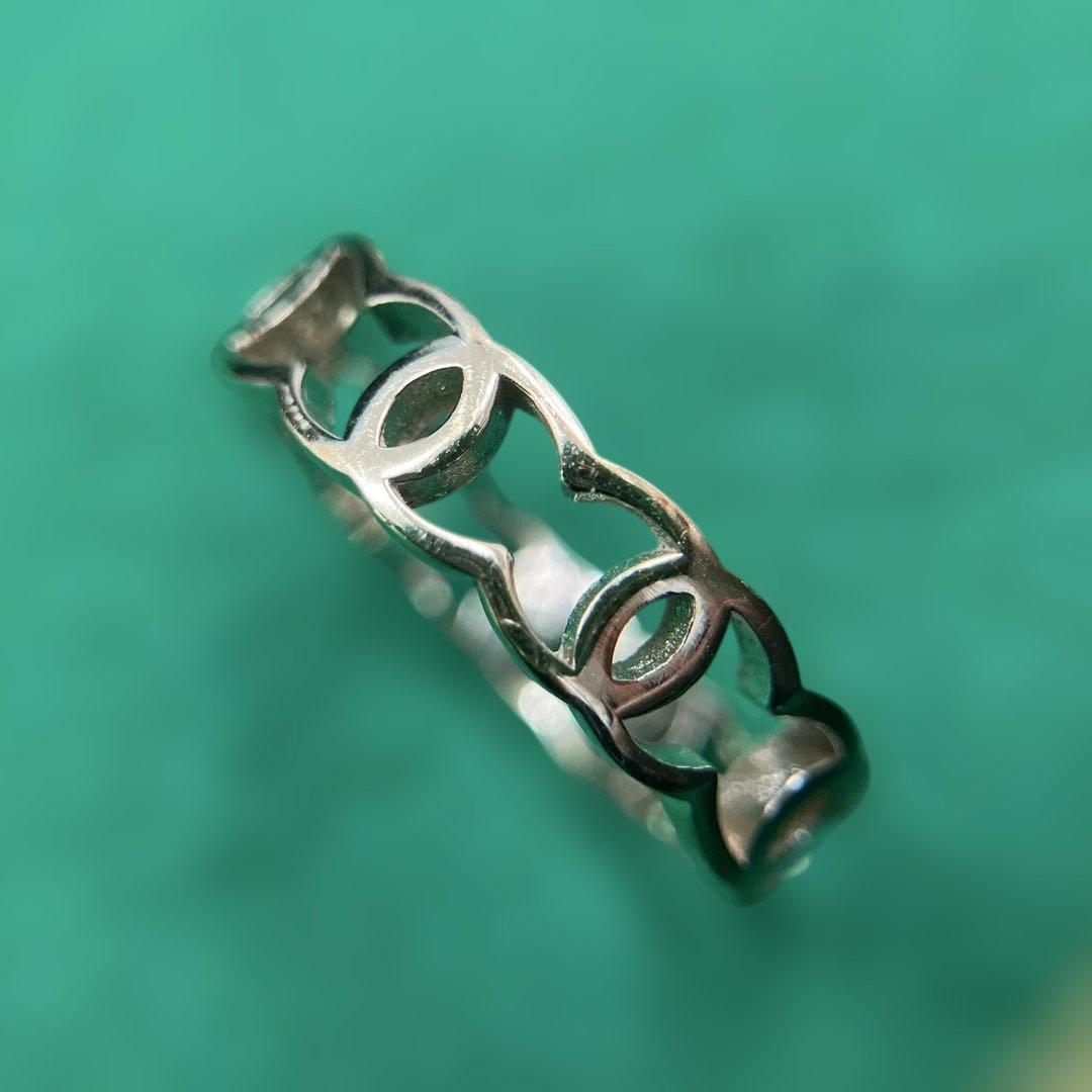 箱説付‼️【CHANEL】アラウンド ココマークリング AB6413 ゴールド