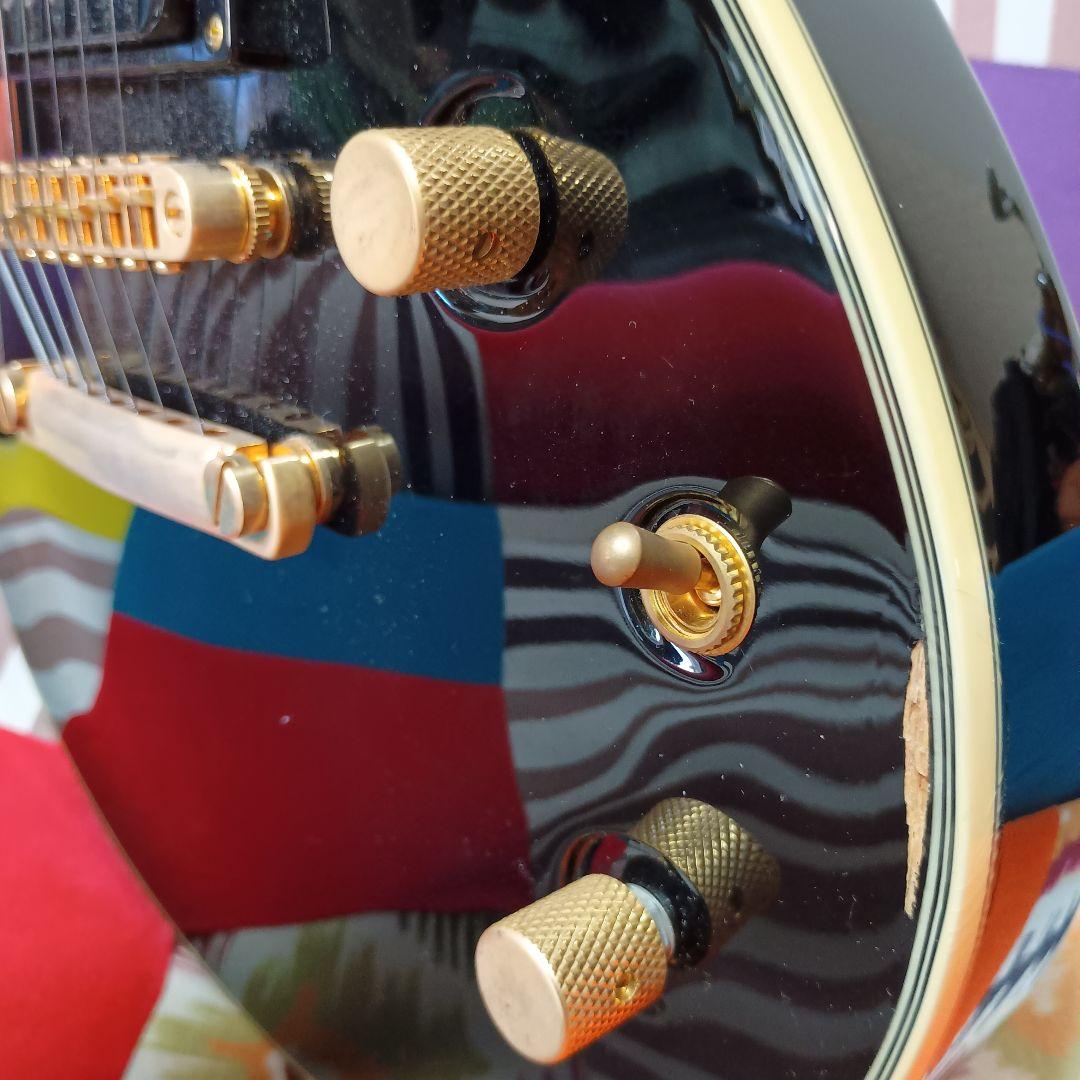 7弦ギター Ibanez ARZ307 ゴールドパーツ 改造多数