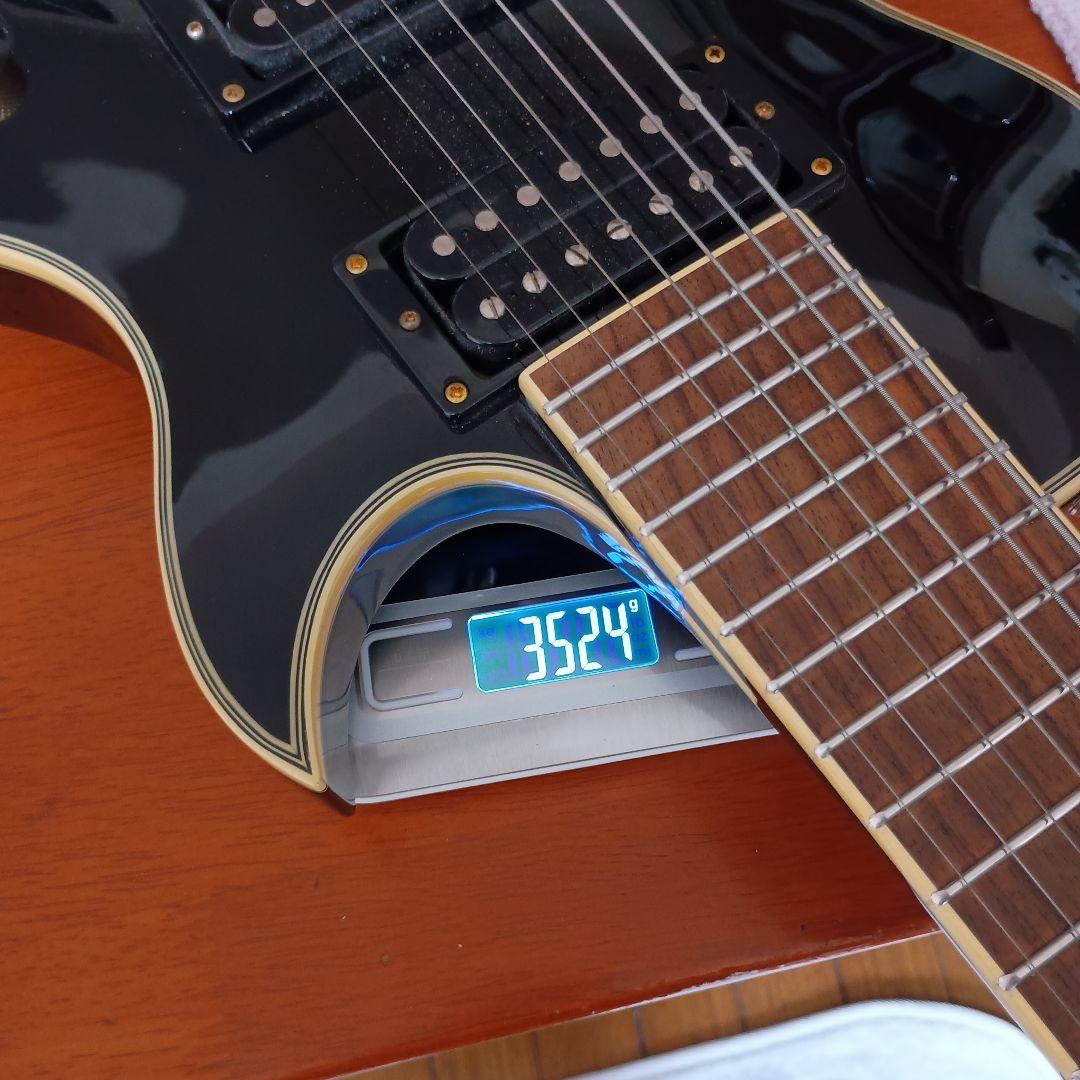 7弦ギター Ibanez ARZ307 ゴールドパーツ 改造多数