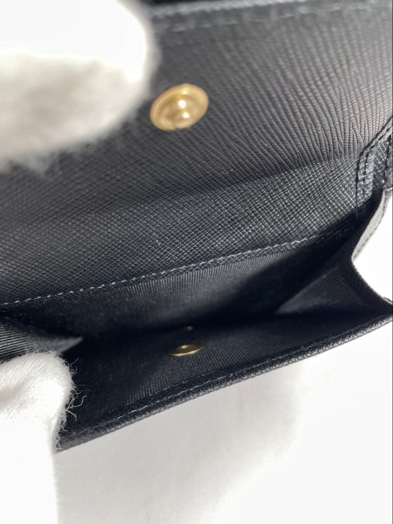 未使用 agnes b. アニエスベー 二つ折り財布 レザー バイフォールド