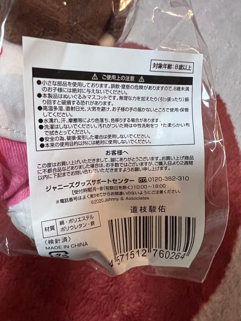 道枝駿佑チビぬい