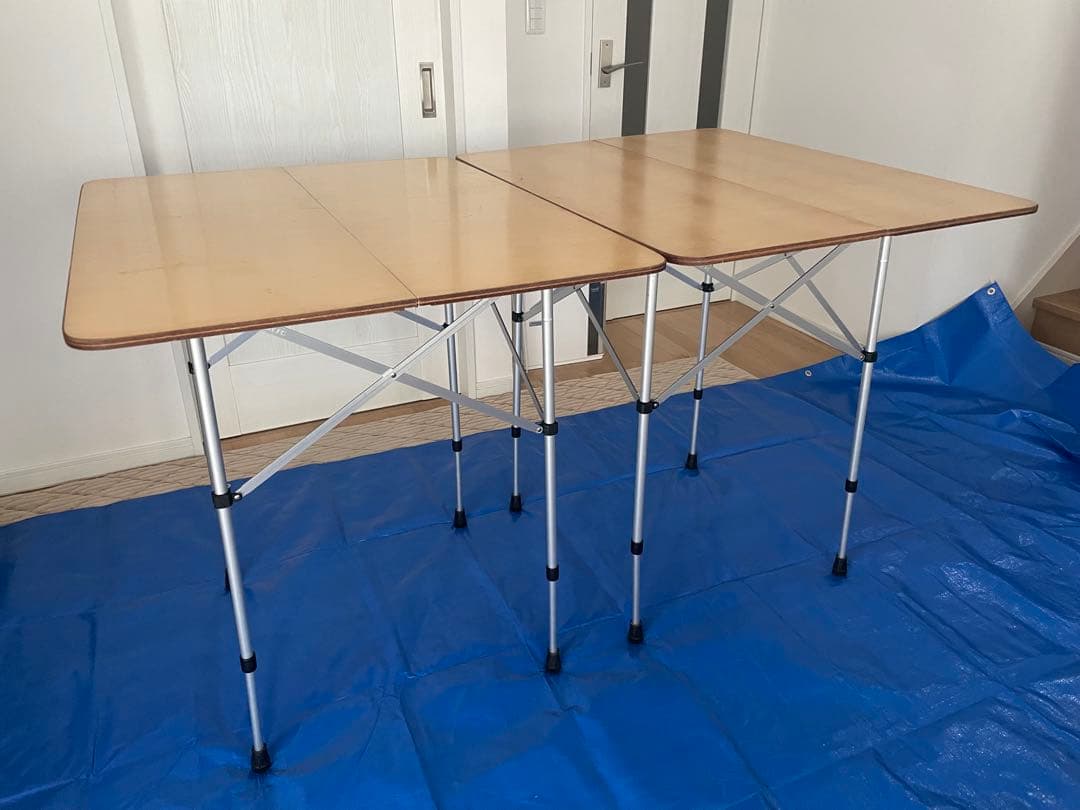 スノーピーク　フォールディングテーブル　2台セット　収納バッグ付き