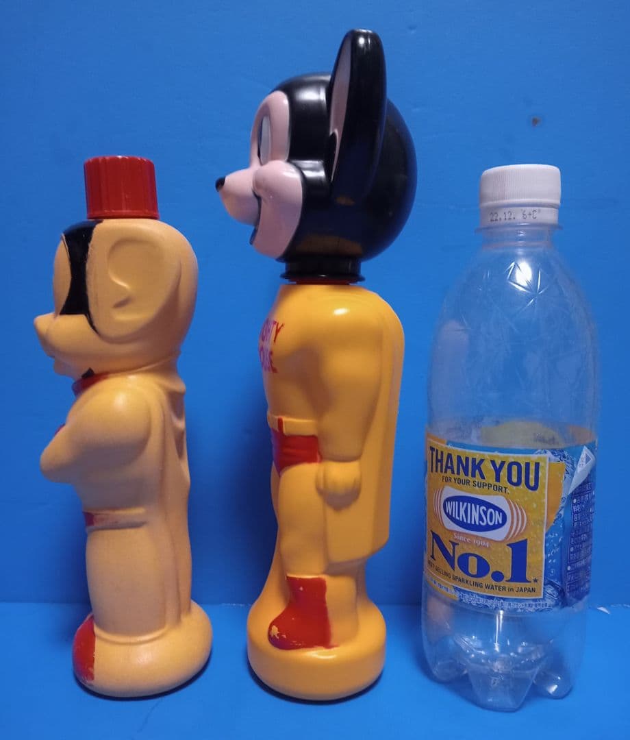 1960s 米国ビンテージsoaky ソーキー ソープボトル×２ マイティマウス