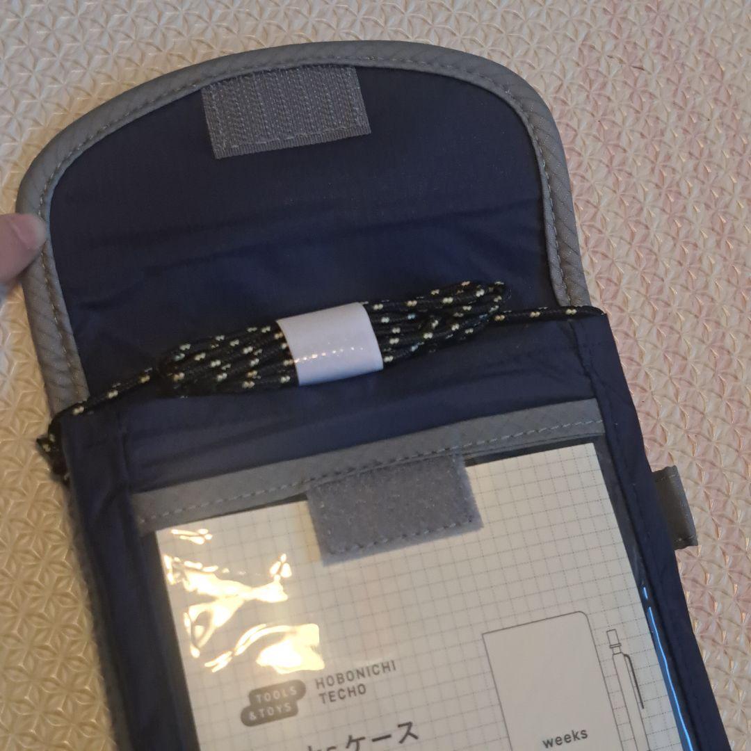 HOBONICHI techo weeksケースネイビー mokku ほぼ日手帳
