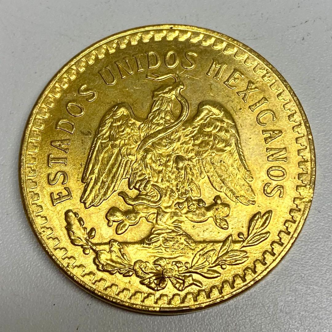 古銭　メキシコ　勝利の女神　５０ペソ　金貨　１８２１／１９２１　詳細不明
