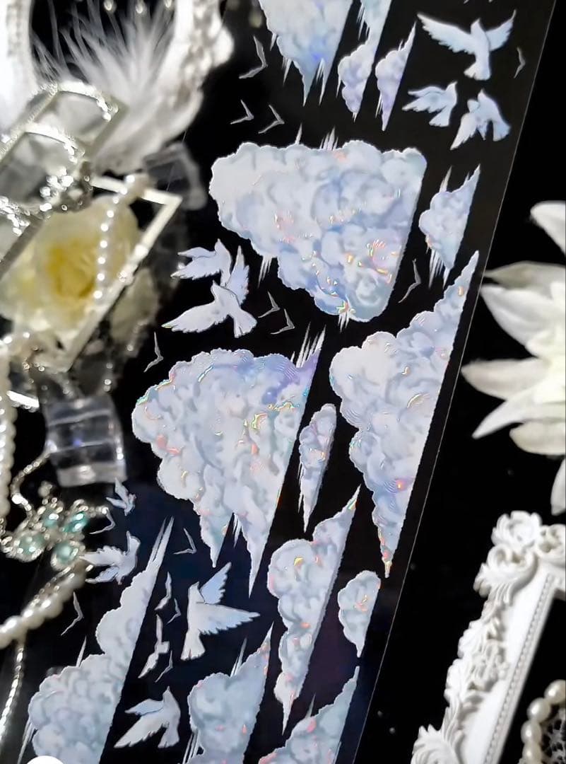 海外マスキングテープ巻売り 云遊浮遊 装飾マスキングテープ人物マステ