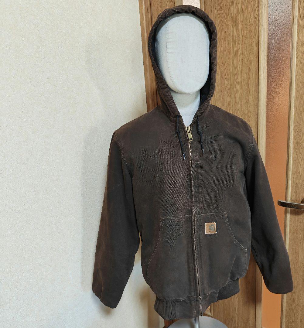 m*a様 カーハート アクティブジャケット ブラウン small