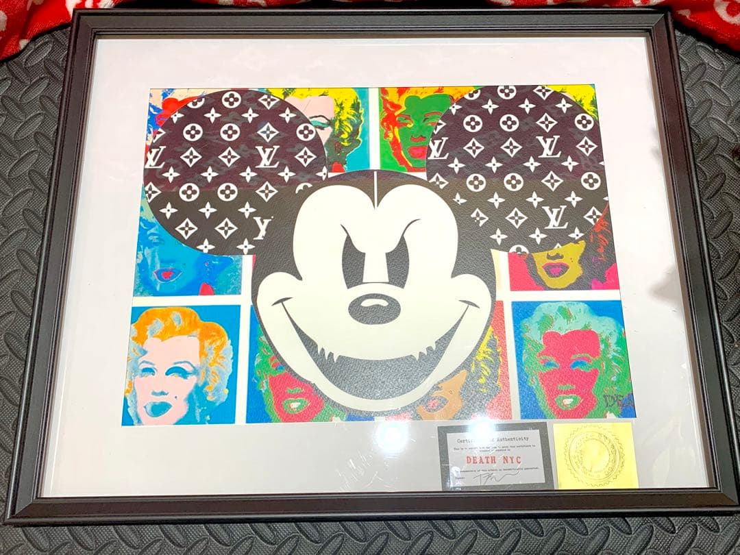 売約済！DEATHNYC  世界限定100枚 ヴィトン ミッキーマウス
