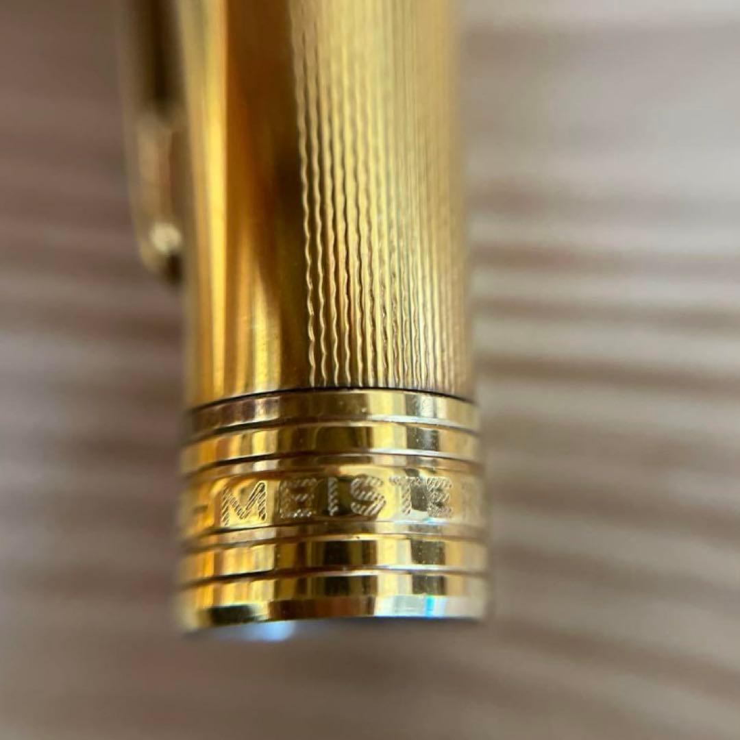 g*o様 モンブラン　万年筆　ゴールド　18k マイスターシュテュック　波柄　4