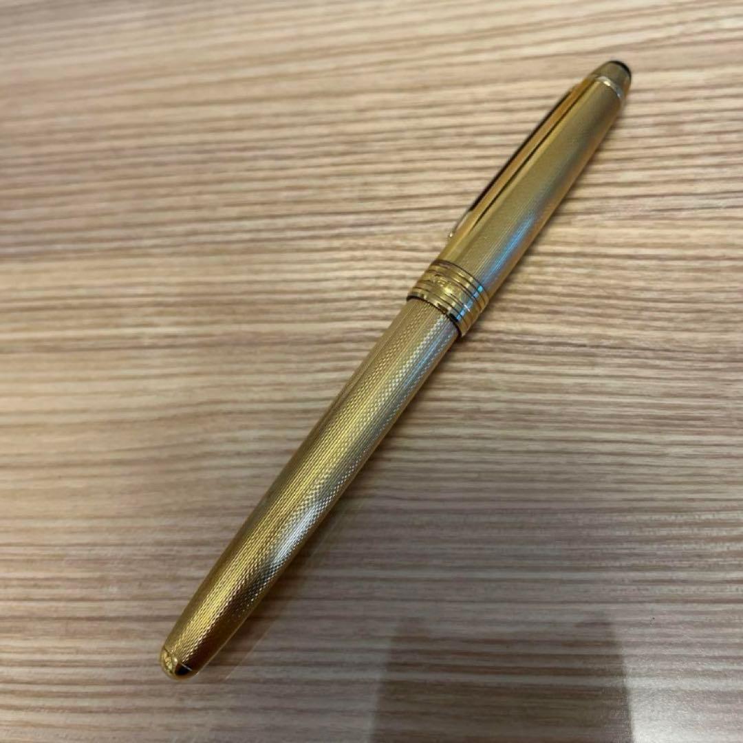 g*o様 モンブラン　万年筆　ゴールド　18k マイスターシュテュック　波柄　4
