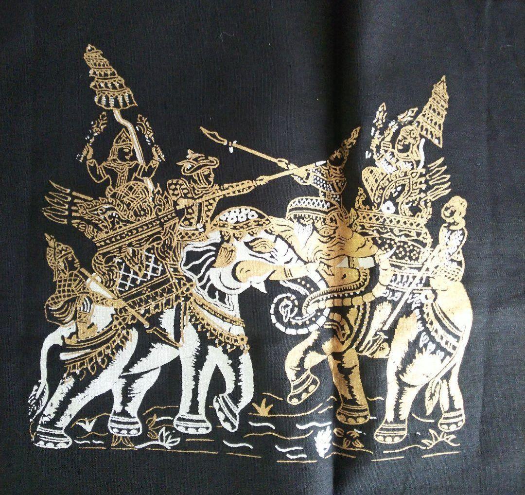 ヴィンテージ タペストリー タイ　伝統布絵