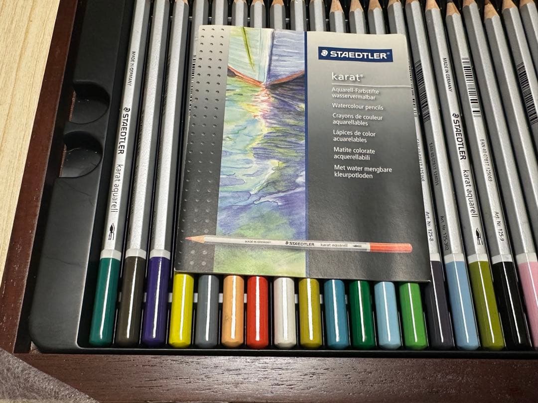 STAEDTLER 水彩色鉛筆60色