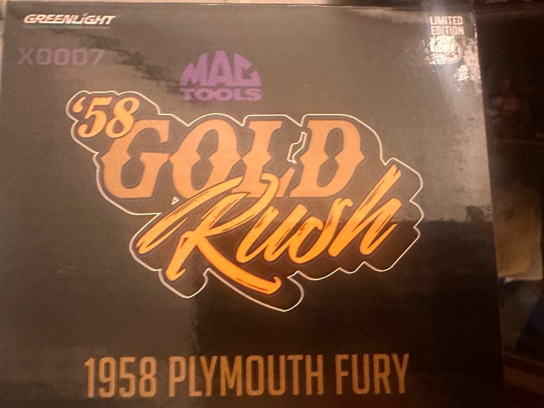 1958 PLYMOUTH FURY ゴールド マックツールコラボ