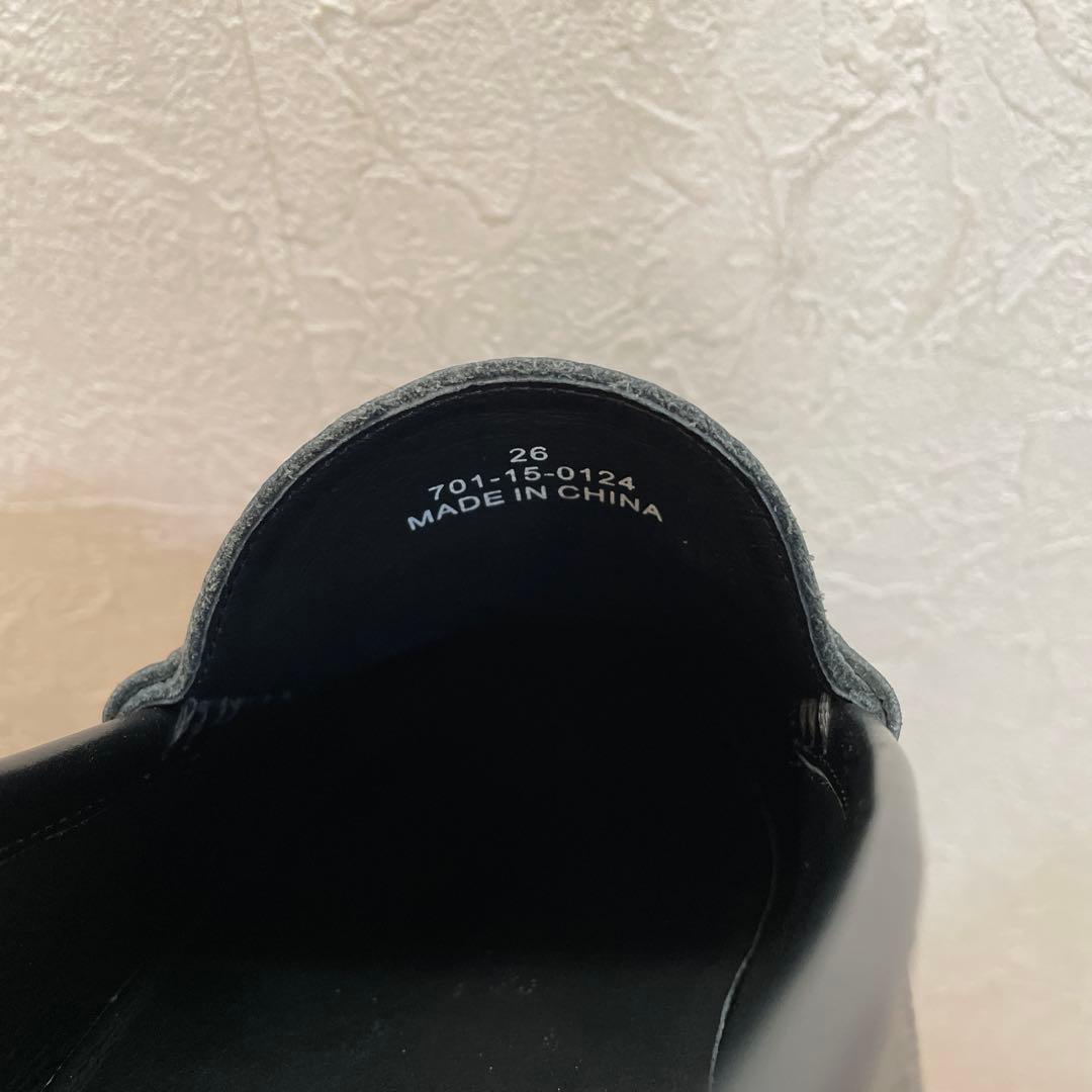 UNITEDARROWS GREENLABEL 黒　ビットローファー　26cm