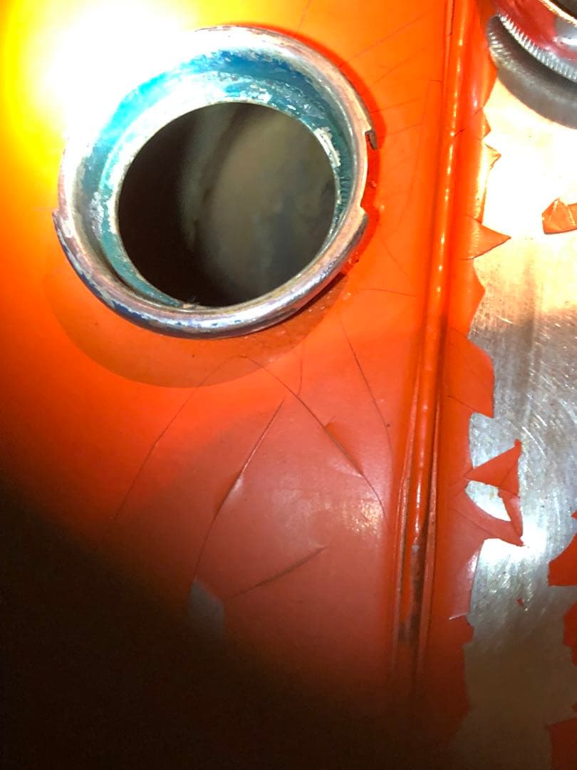 ビンテージ英車タンク不明BSAレストアベース