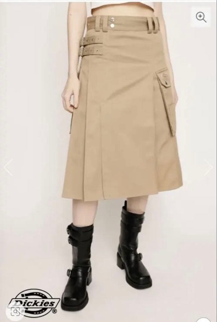 SLY Dickies（R） L／W PLEATS スカート