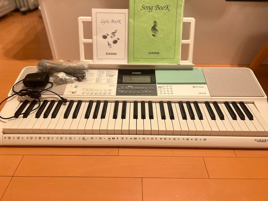 CASIO 光ナビゲーションキーボード LK-512