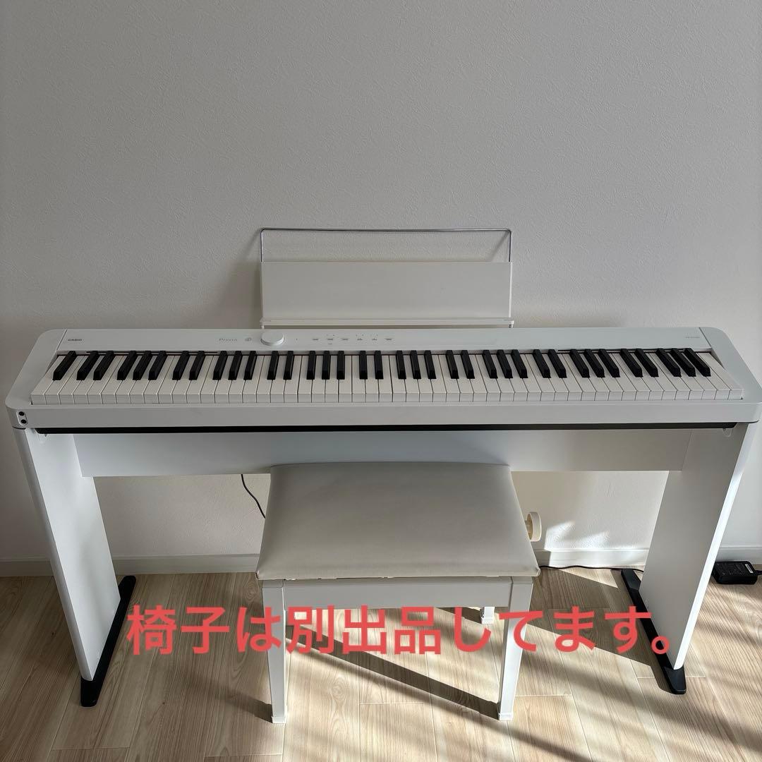 CASIOカシオ　PX-S1100WE プリヴィア　ホワイト電子ピアノ88鍵盤