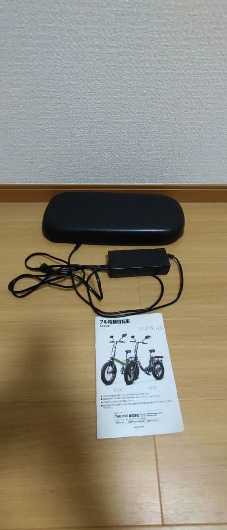 E-BIKE 式電動アシスト自転車 オリーブグリーン ジャンク品 即購入❌️