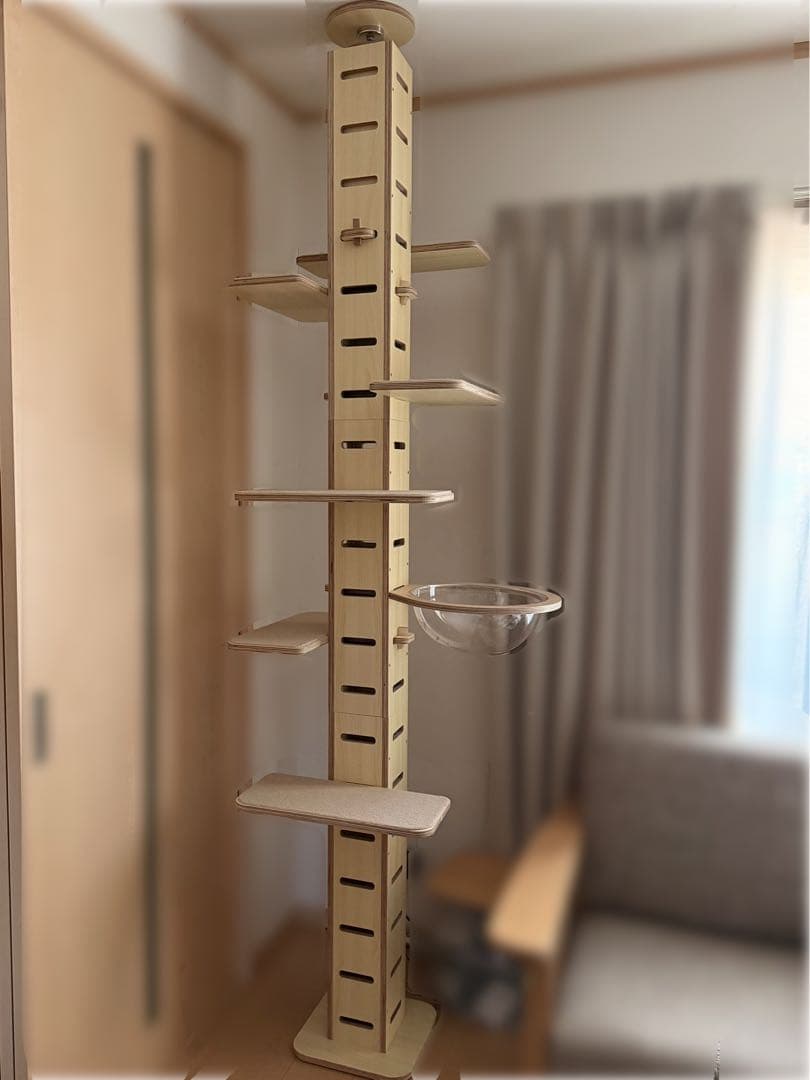 突っ張り型 キャットツリー トーテム TOTEM