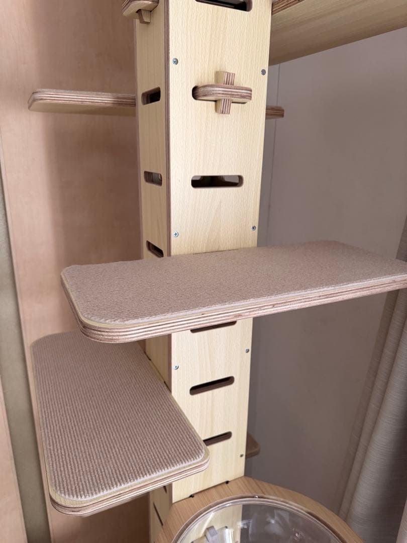 突っ張り型 キャットツリー トーテム TOTEM