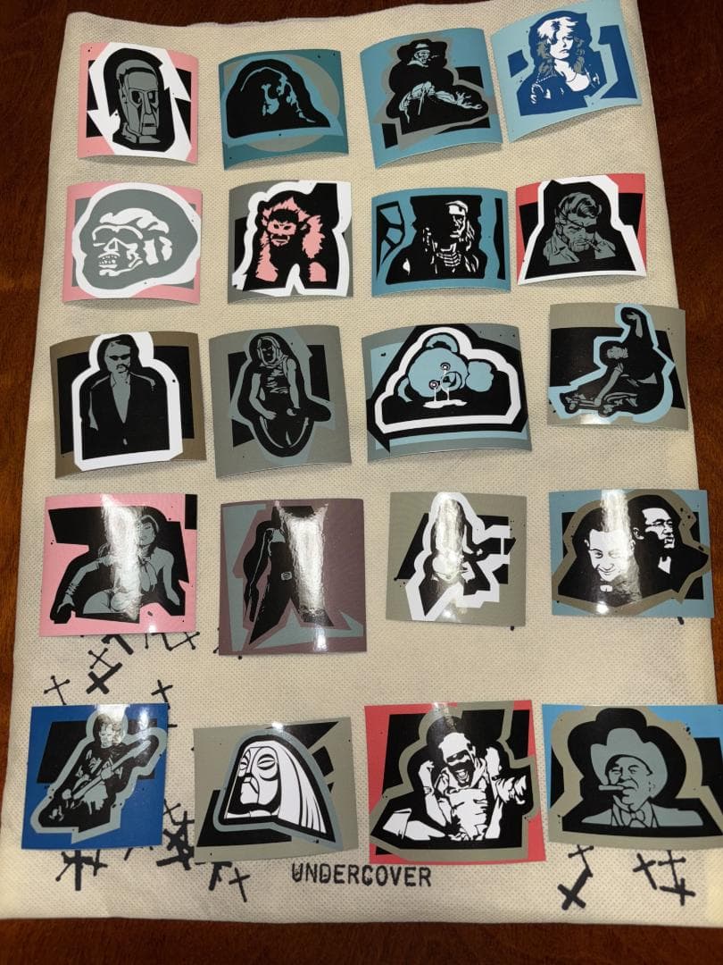 illusion of HAZE期 グラフィックステッカー 2つセット 40枚