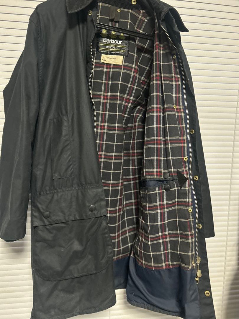 美品　バブアー Barbour ボーダー 36 ヴィンテージ　1987年製