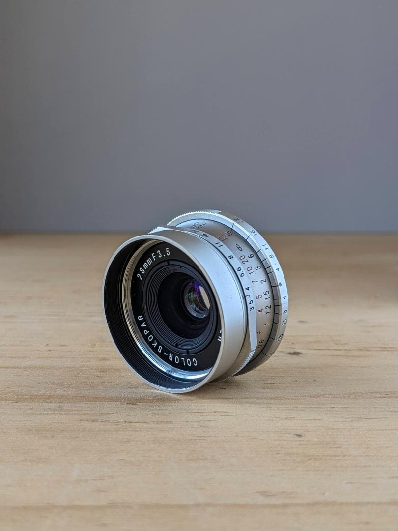 Voigtländer COLOR SKOPAR 28mmF3.5ファインダー付