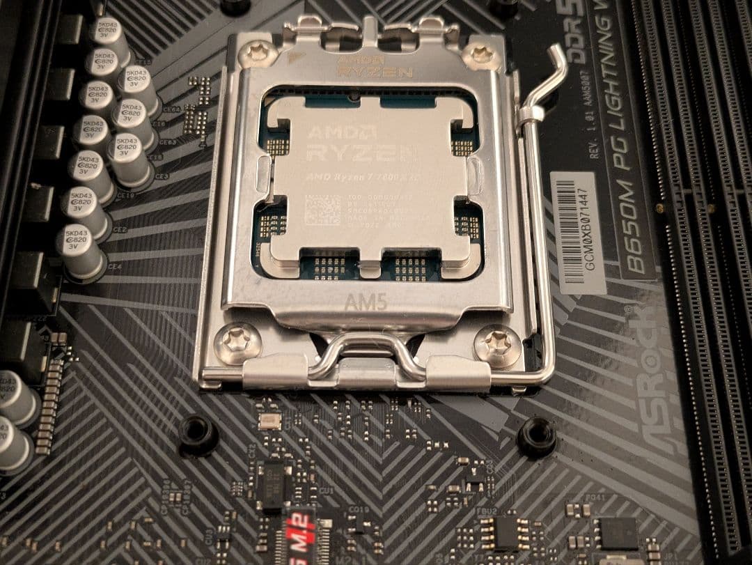 (0921更新)Ryzen7 7800X3D ＋ ASRock B650Mセット