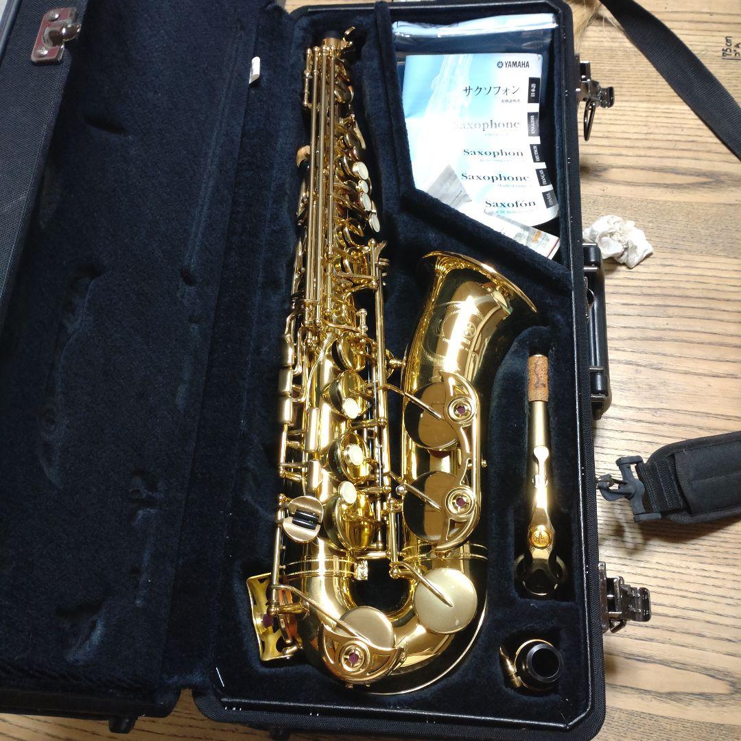 YAS-62 ヤマハ製アルトサックス三点セットと YAMAHA 純正ケース