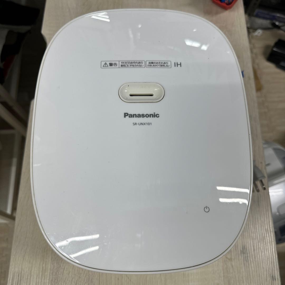 【Panasonic/IH炊飯器 SR-UNX101】白　家電　パナソニック