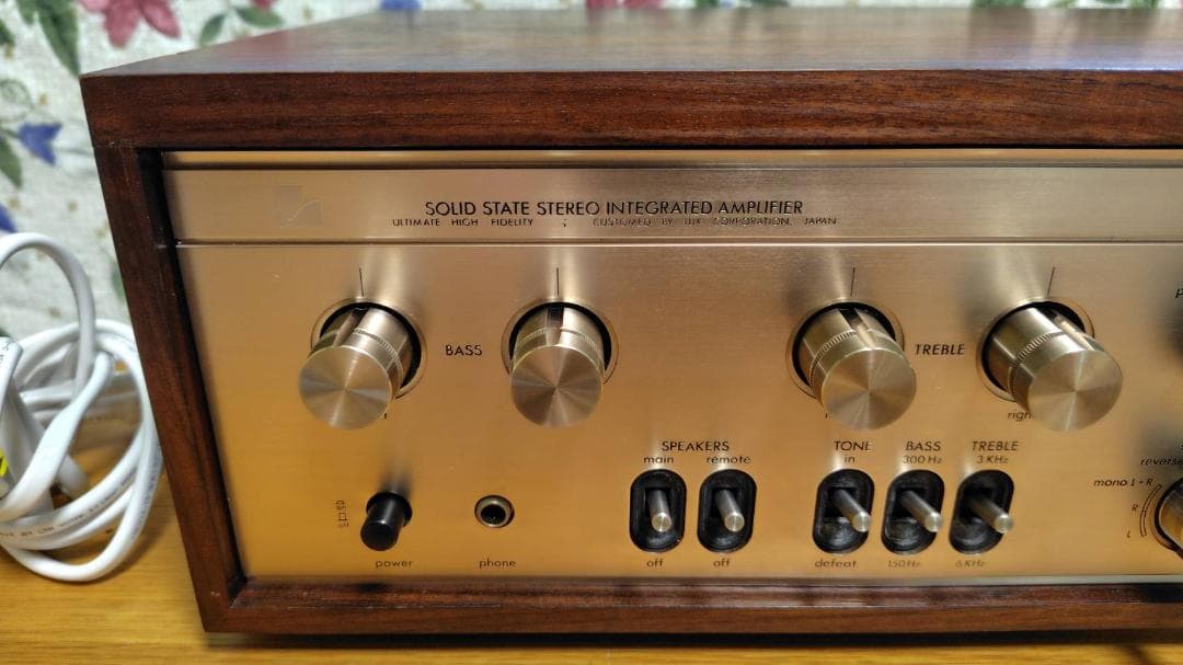 LUXMAN L-504 プリメインアンプ ステレオ インテグレーテッド アンプ