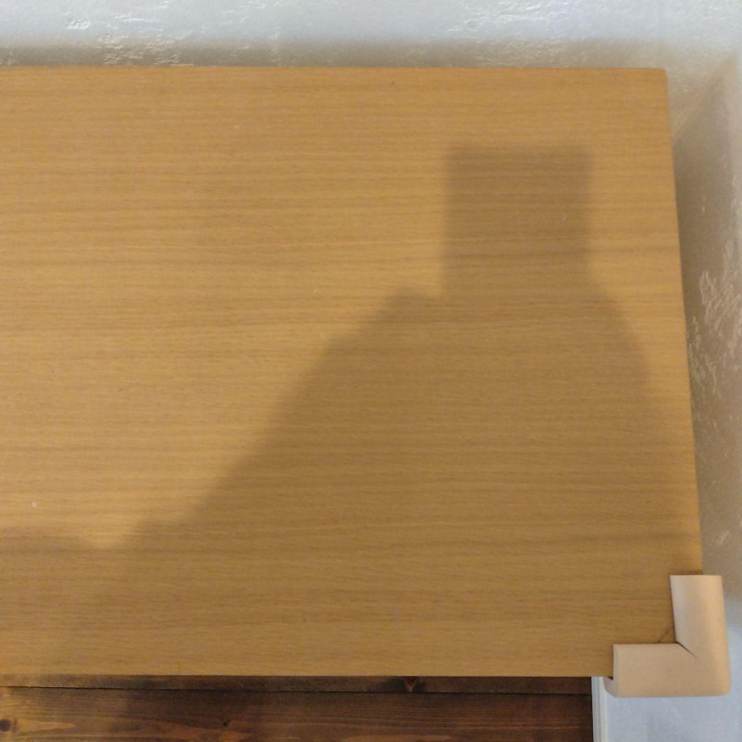 本日セール　無印良品 脚付き　ガラス扉　テレビ台 ナチュラル　 オーク材