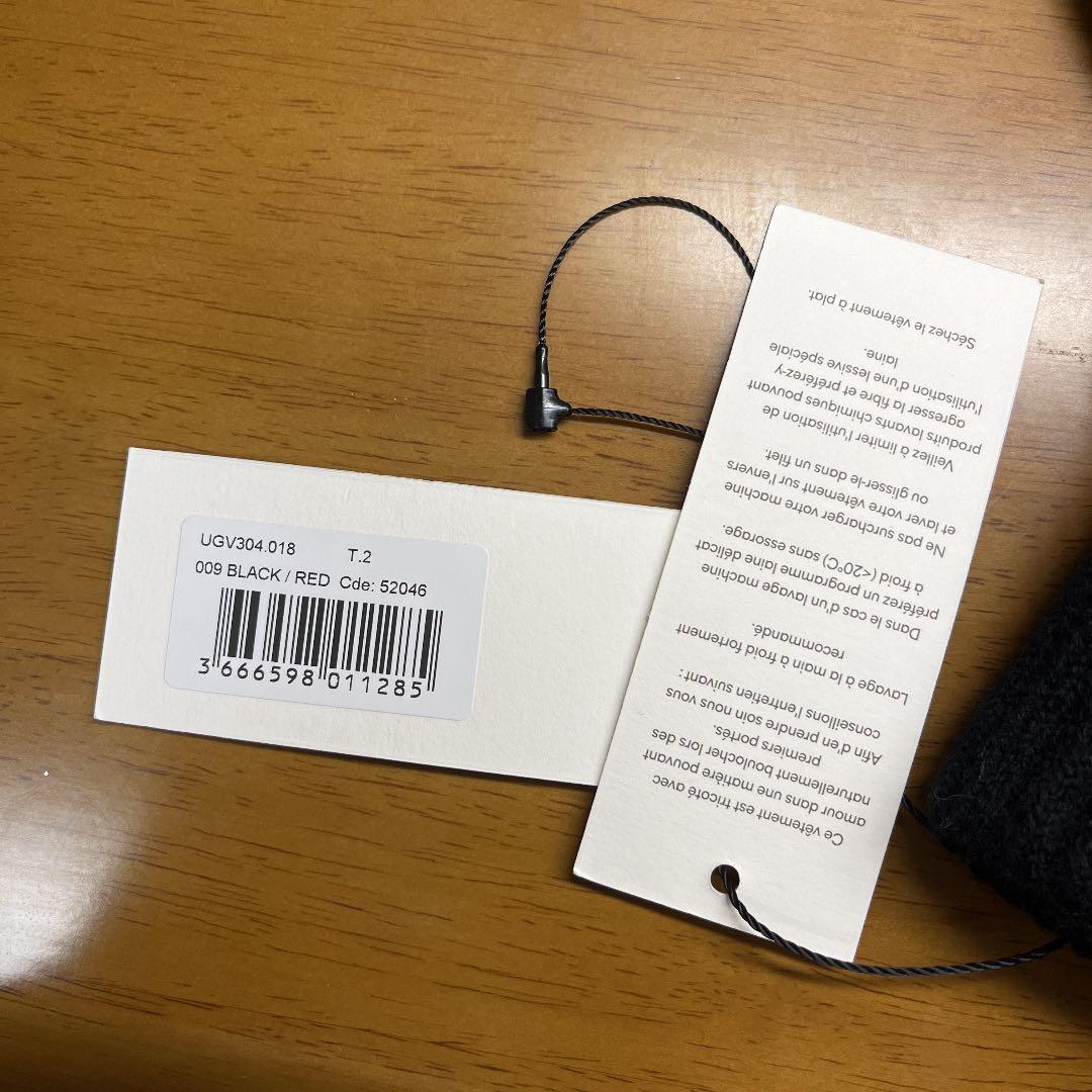 amiparis ロゴ手袋 ブラック