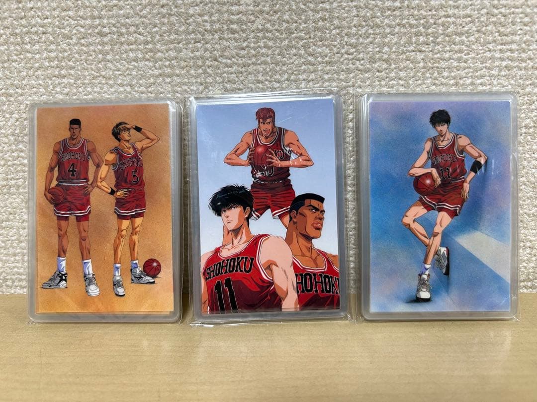 SLAMDUNK スラムダンク ラミネートカード　ラミカード 3種30枚　当時物