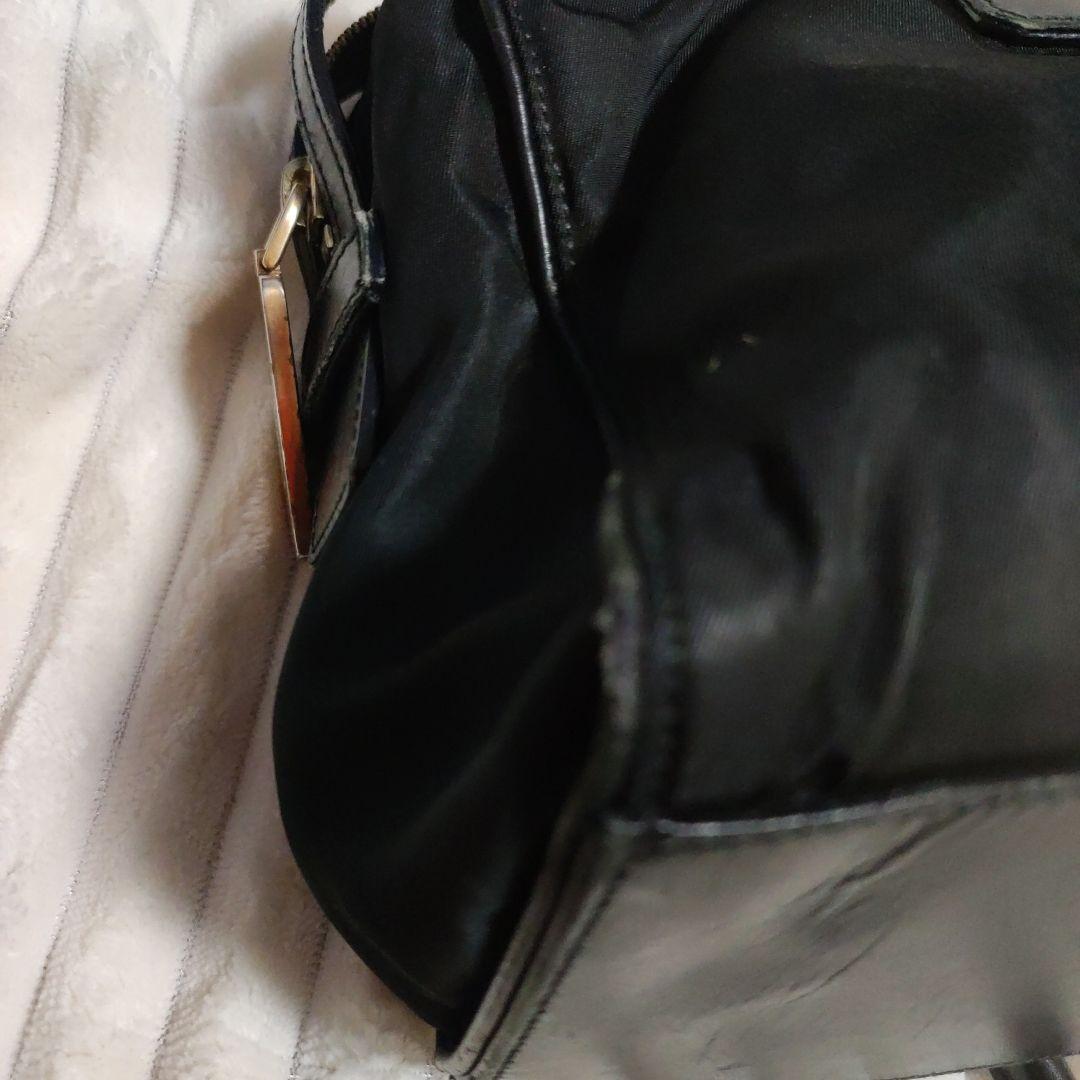PRADA 　TESSUTO CITY NERO ボストンバッグ南京錠付