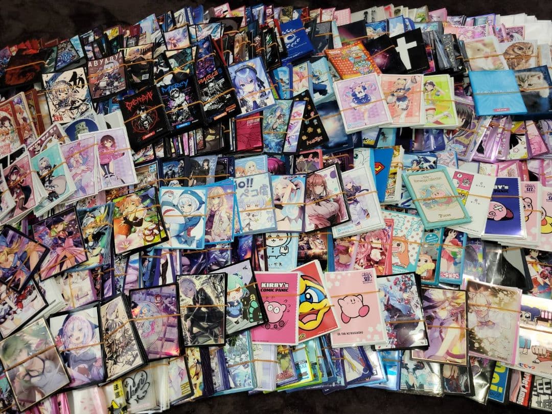 キャラスリーブ まとめ 大量 超大量 無地なし スリーブ カードプロテクター　②