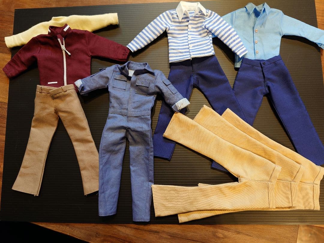 【yuki】フィギュア服セット＋素体3体