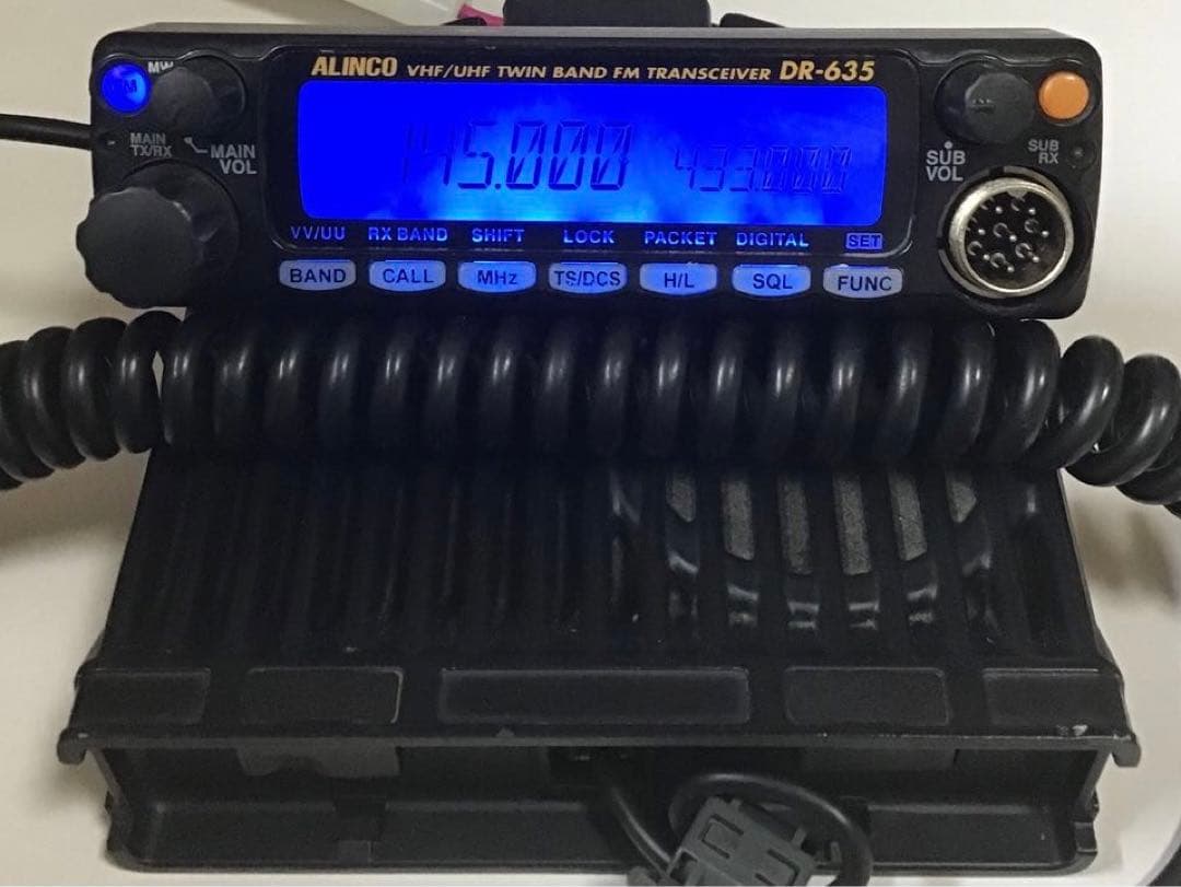 アルインコDR-635Dセパレート仕様20W新スプリアス