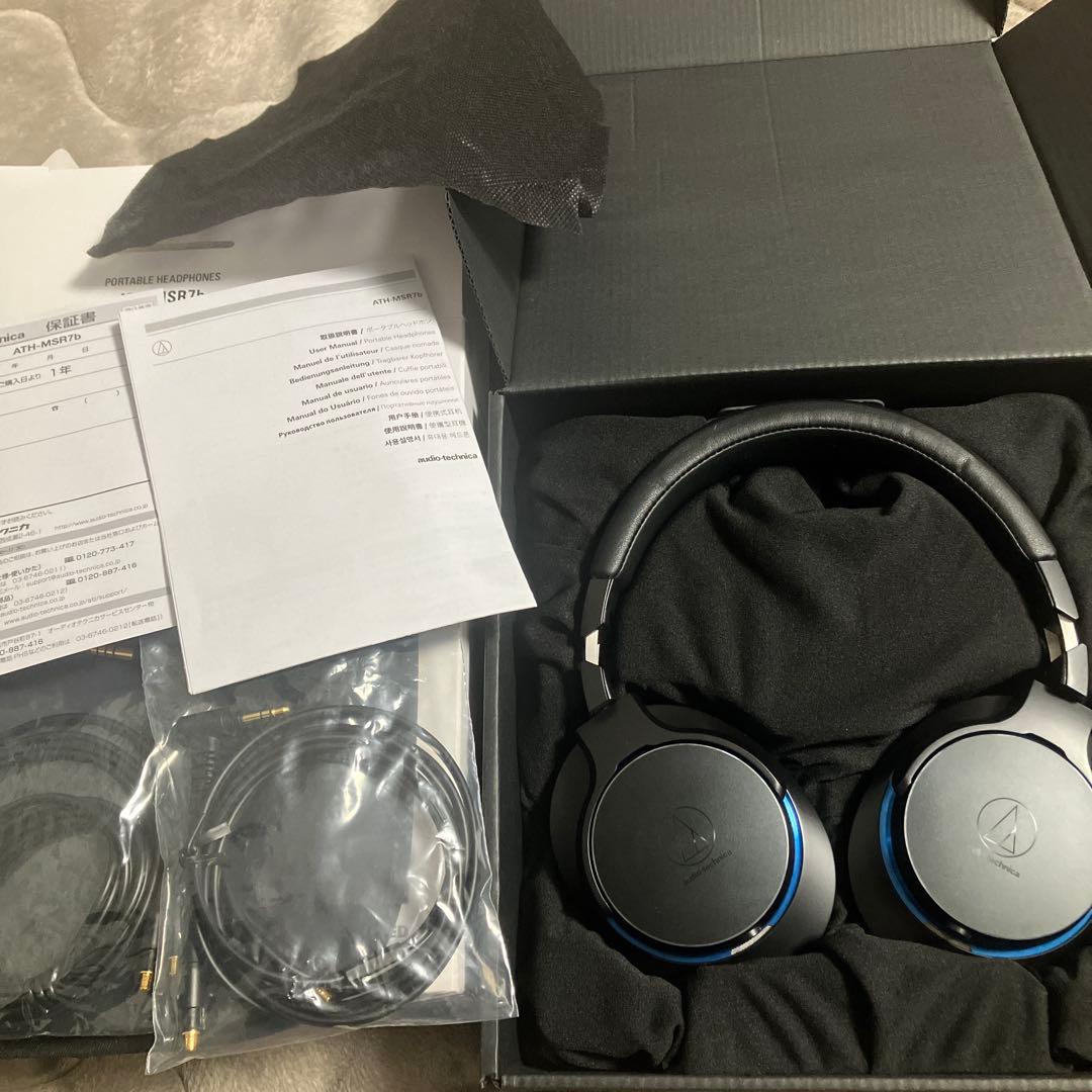 audio-technica ATH-MSR7b ポータブルヘッドフォン