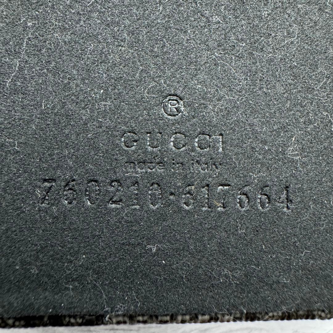 【未使用品】GUCCI iphone15 スマホケース GGスプリーム グレー