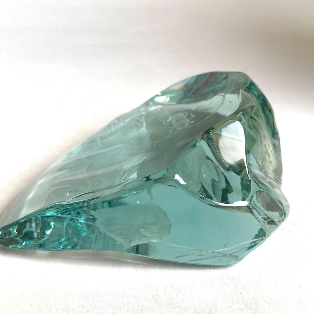 【希少】テレジアンタール　オーナメント　ペーパーウェイト　クリスタル　アート