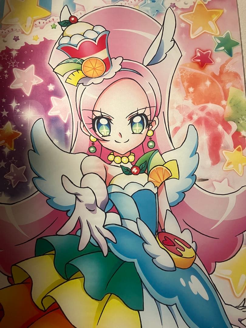 キュアパルフェ　キラキラ☆プリキュアアラモード　等身大タペストリー