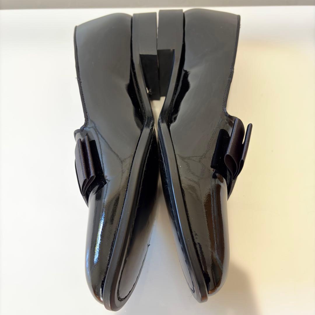 リーガル REGAL オペラパンプス ローファー 425R ブラック 25cm