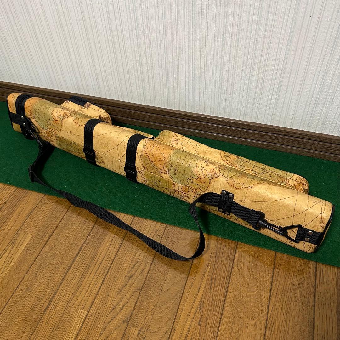 ビリヤード キューケース 2B3S 地図柄