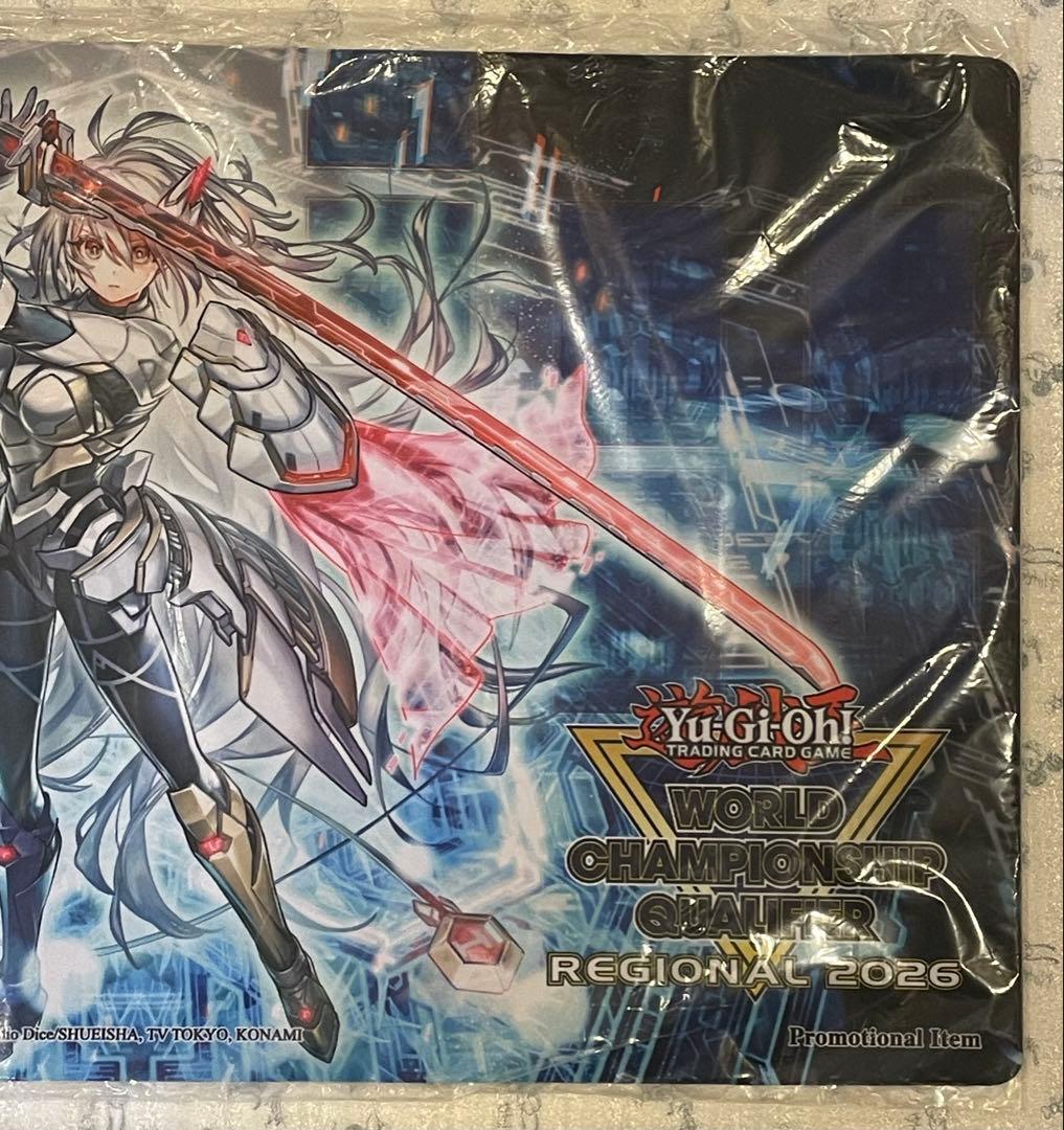 公式品 新品未開封 閃刀姫 ゼロ プレイマット WCQ 2026 遊戯王